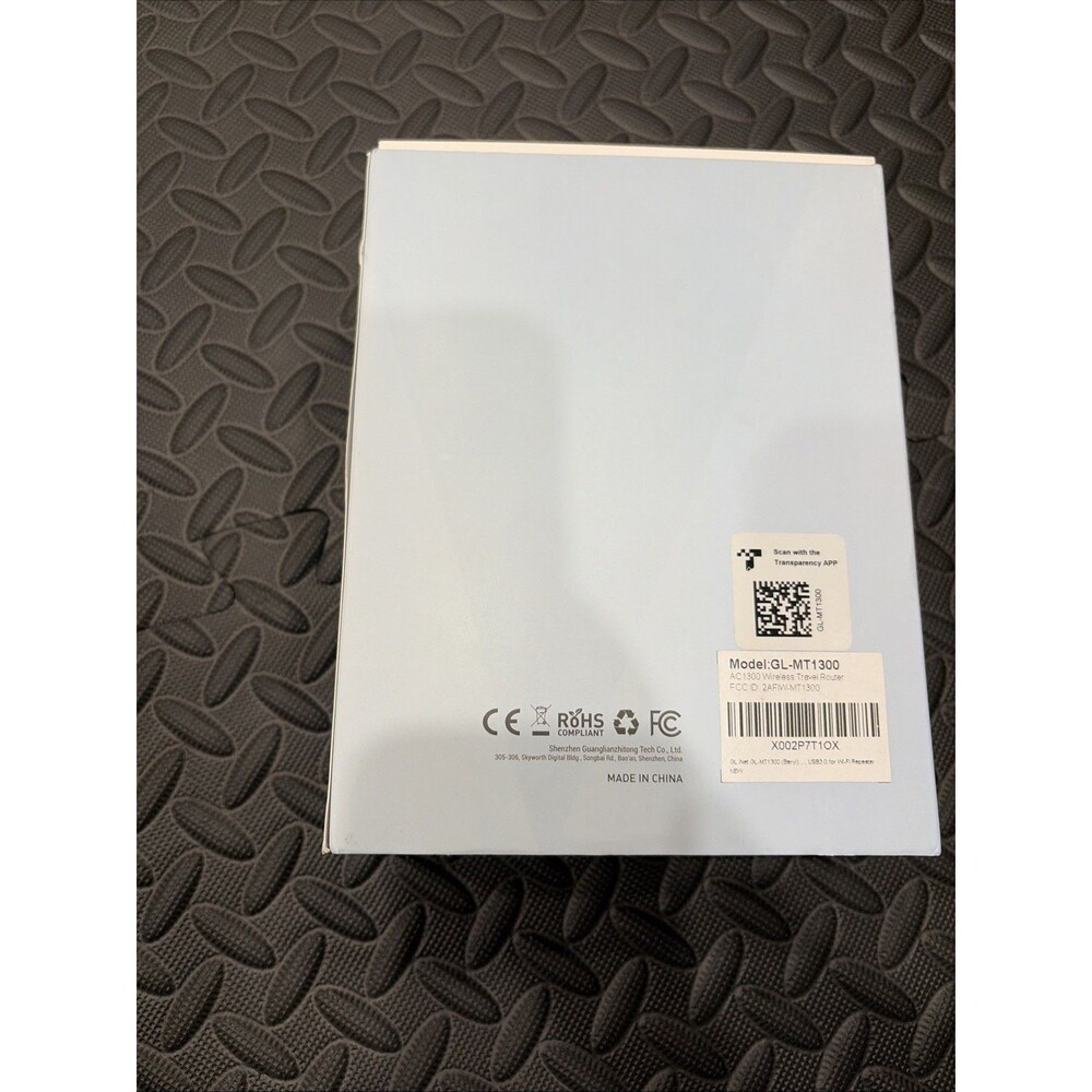 GL.iNet GL-MT1300 Beryl Pocket sized Wireless Travel Router White Open Box - Picture 3 of 7